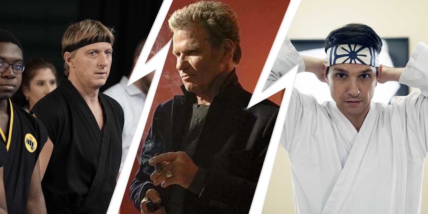 Владельцы додзё "Кобра Кай" из "Карате Kid"