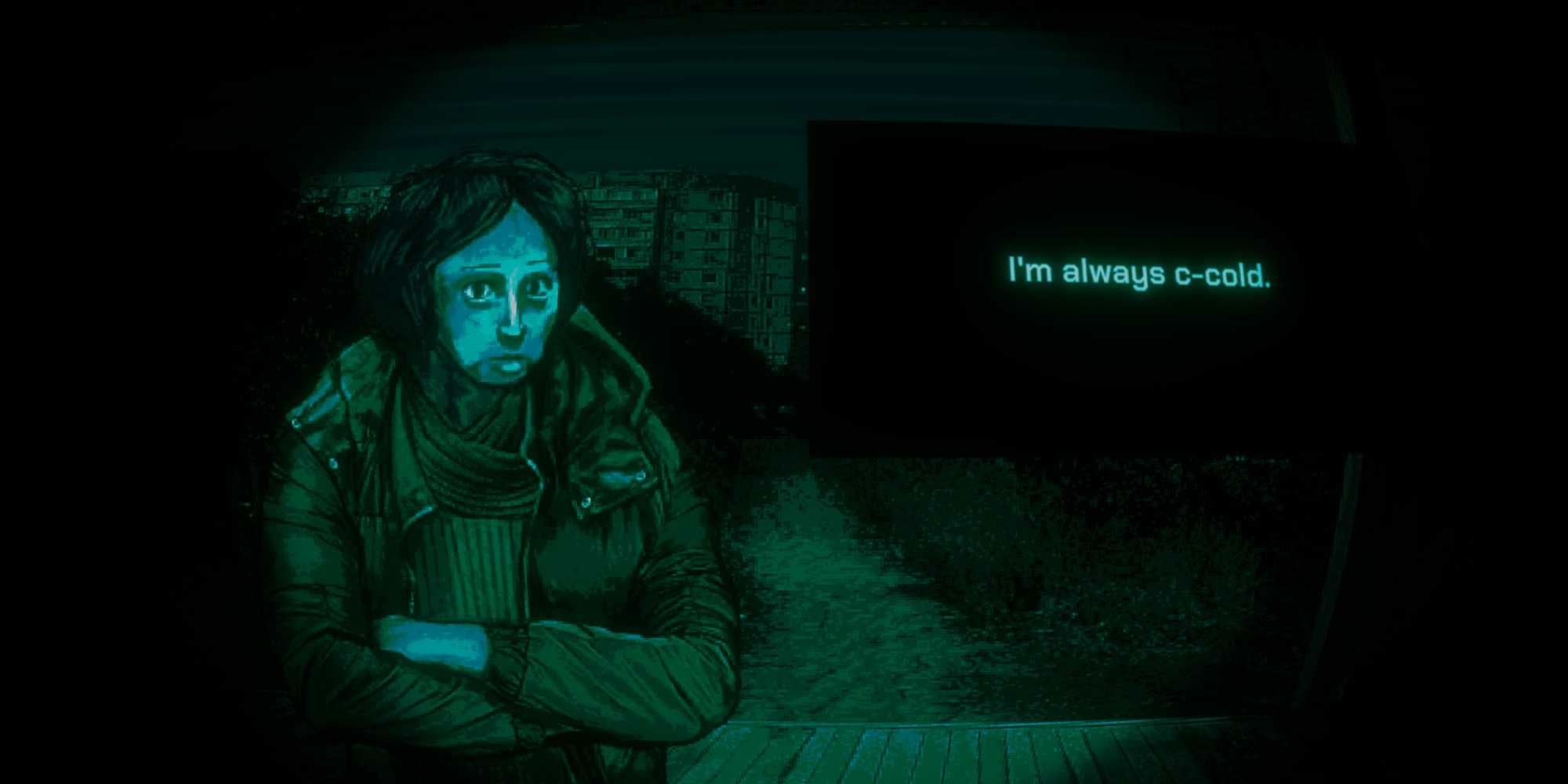 Холодный Человек в Костю в No, I'm Not A Human