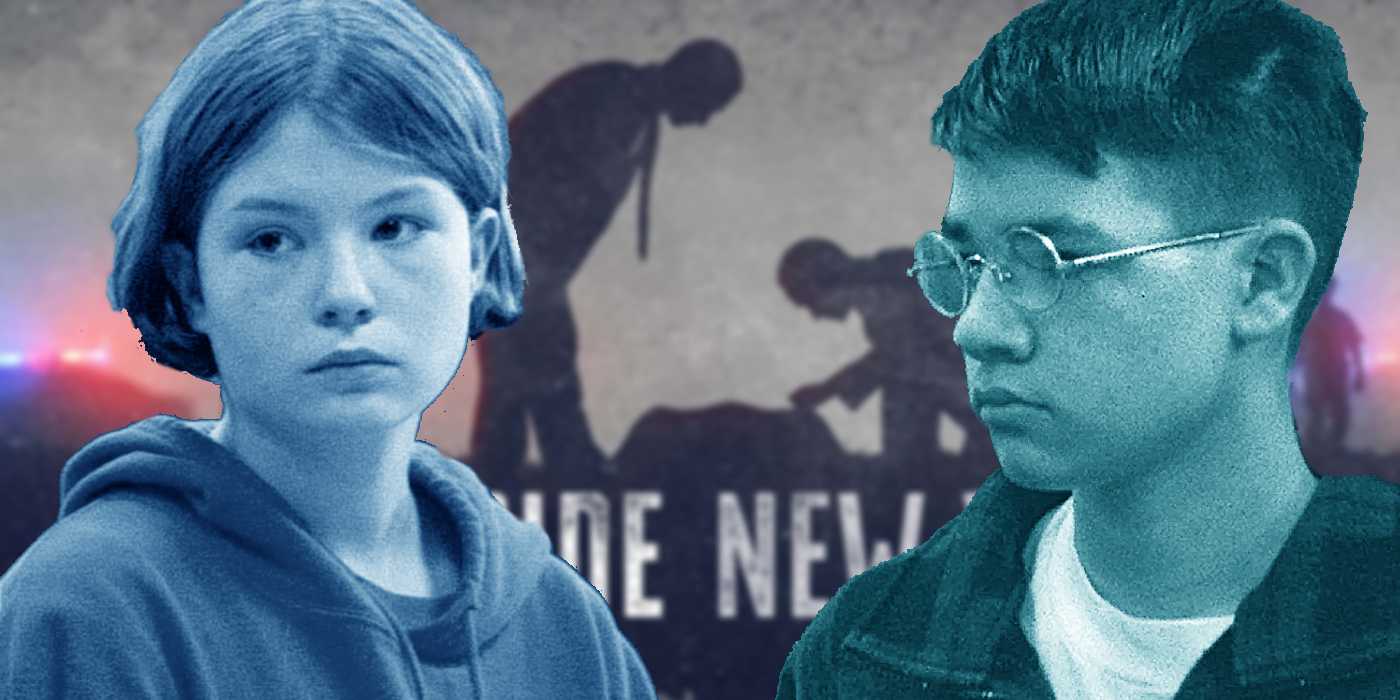 Коллаж с Дафней Абделла и Кристофером Васкезом в "Убийство в Нью-Йорке".