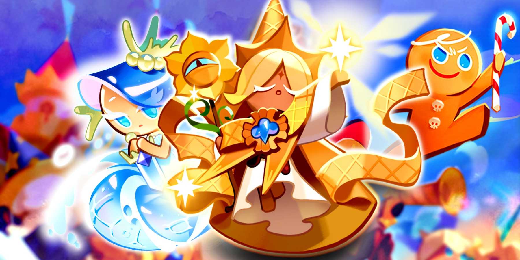 Различные печеньки в Cookie Run Kingdom