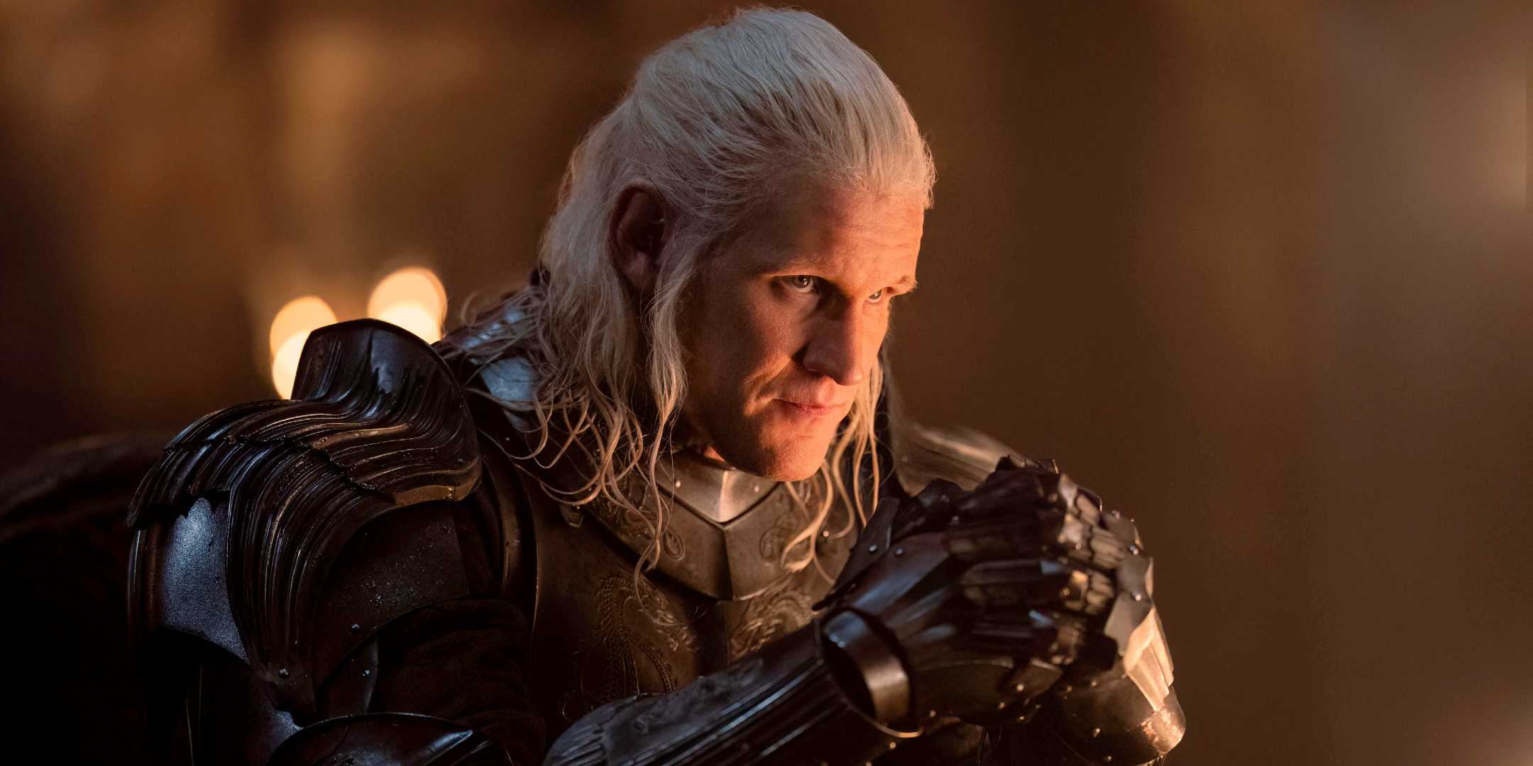 Деймон Таргариен (Мэтт Смит) в броне в 2-м сезоне "Дом дракона"