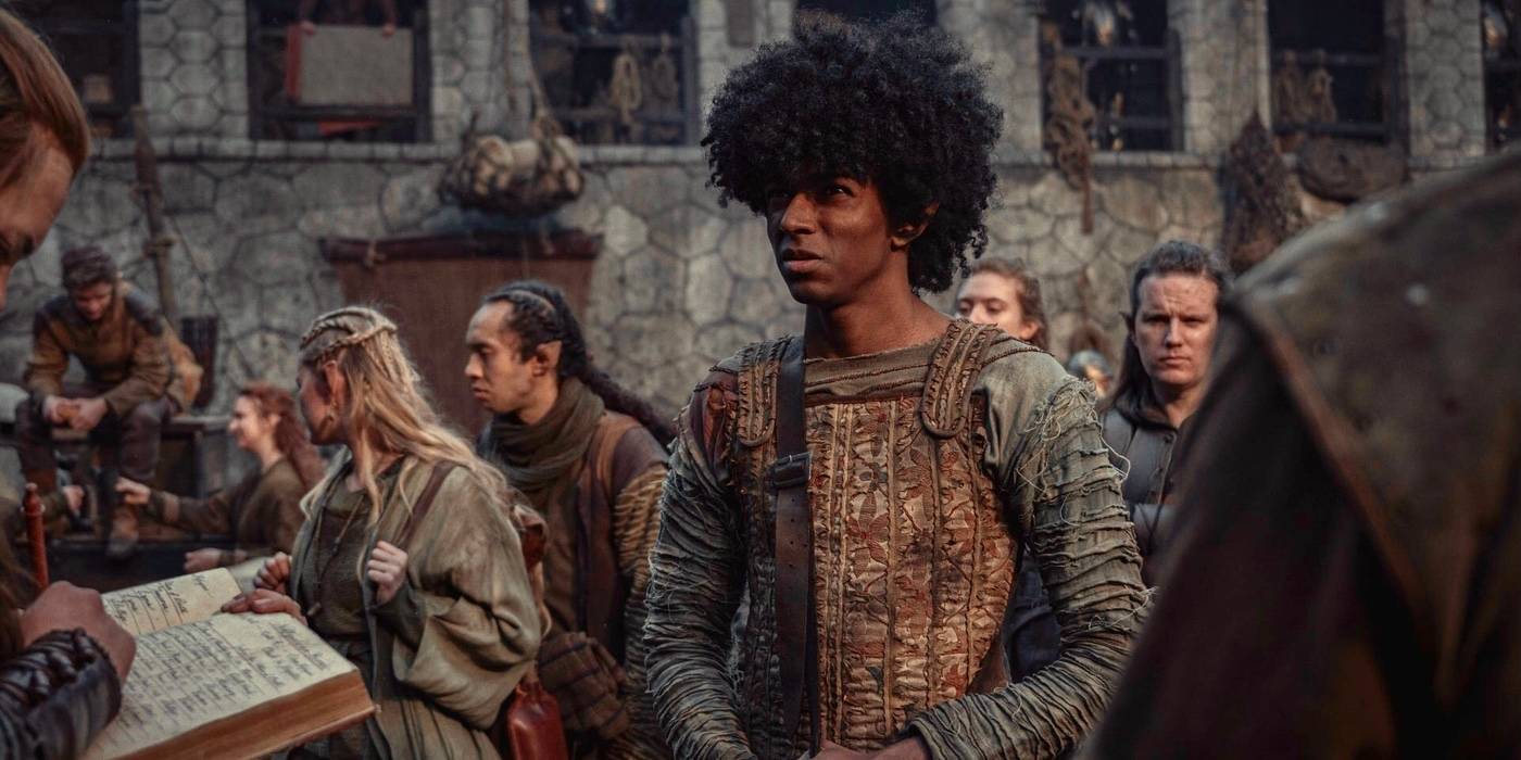 Dara, выглядящая серьезно в 2 сезоне "Ведьмак"