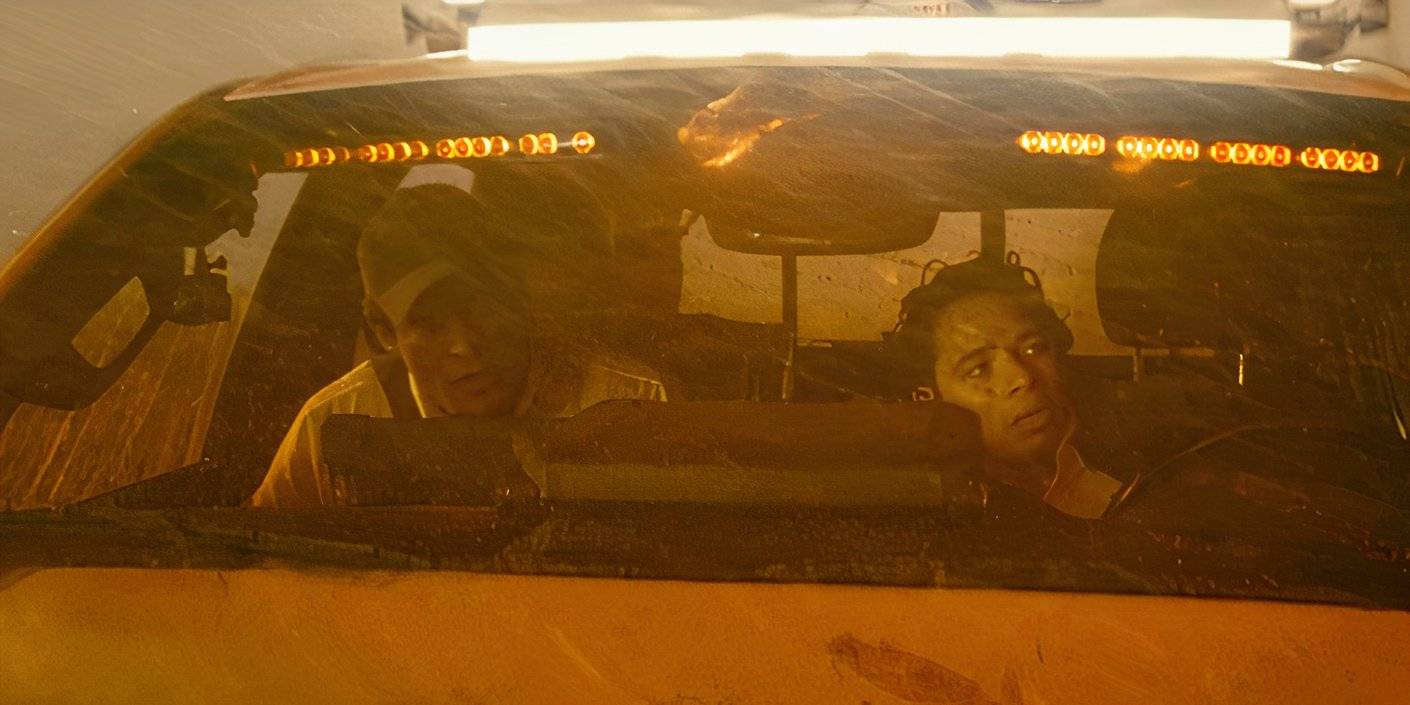 Дэвид Коренсвет и Энтони Рамос в фильме *Twisters*