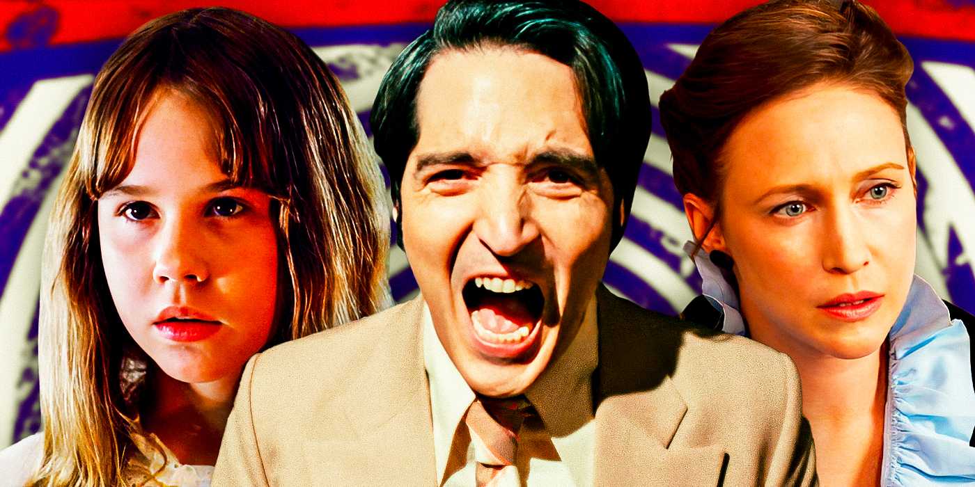 (David-Dastmalchian-as-Jack-Delroy)-from-Late-Night-with-the-Devil-and-(Vera-Farmiga-as-Lorraine-Warren)-from-The-Conjuring-and-(Linda-Blair-as-Regan)-from-The-Exorcist-