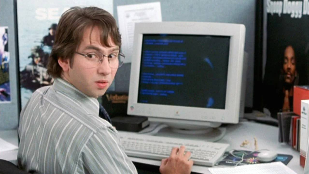 Дэвид Герман в роли Майкла Болтона в "Office Space".