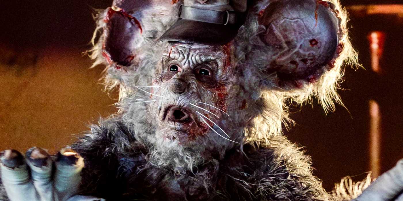 Дэвид Хауэрд Торнтон в роли Уилли, играющего на трубе в фильме "Скрембот"