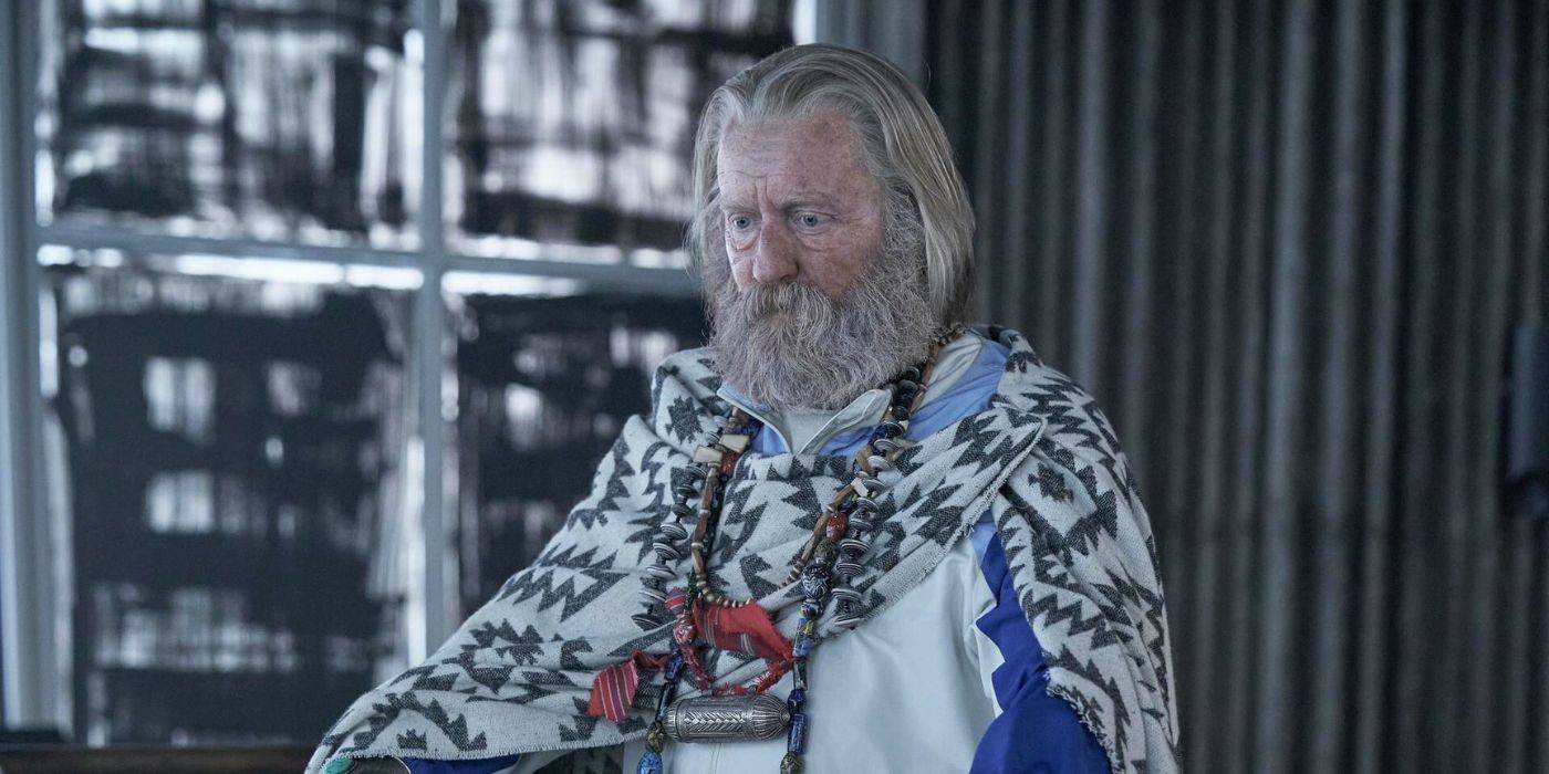 Дэвид Уилмот смотрит вниз в *Station Eleven*