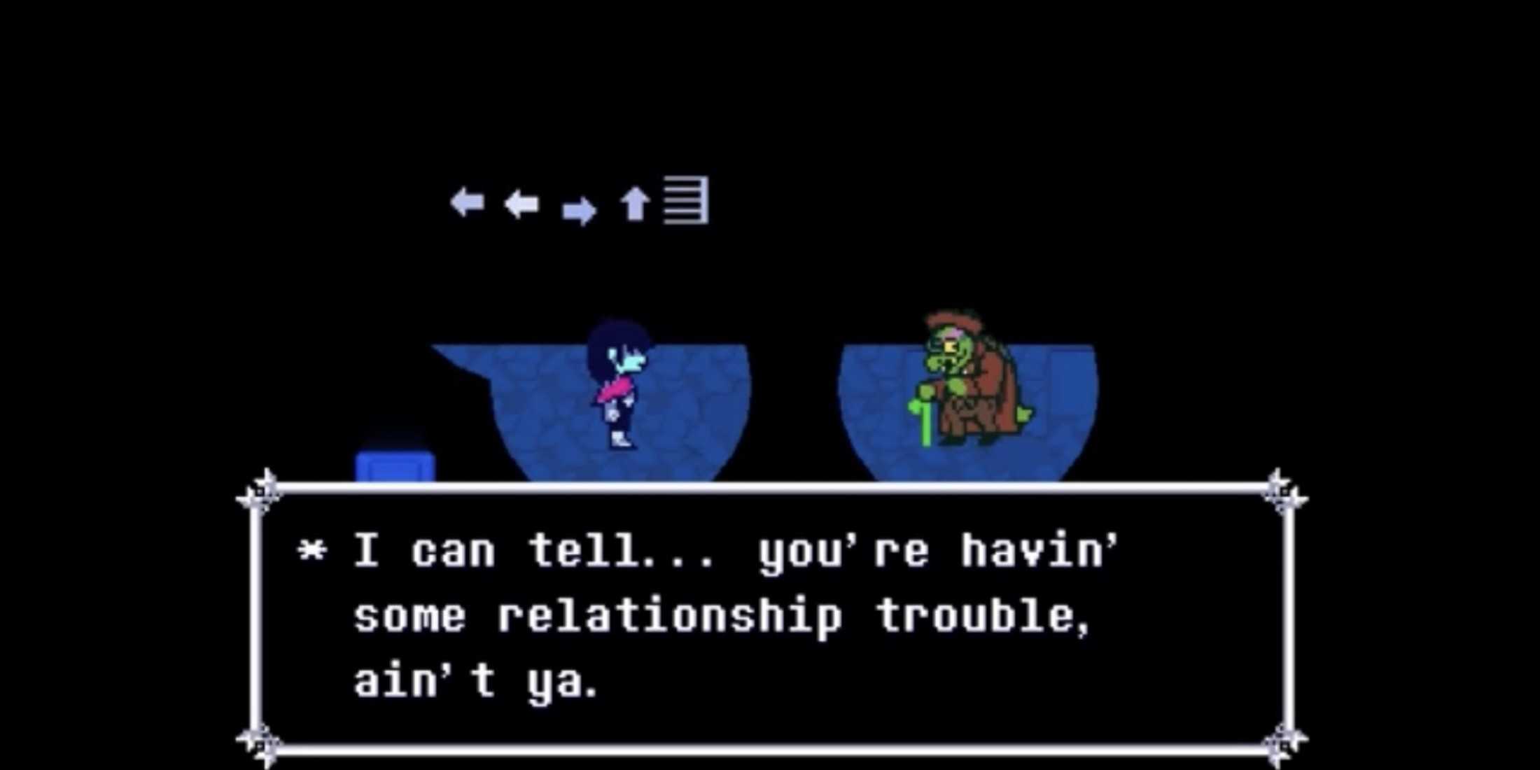 Deltarune Gerson Weird Route Dialogue
