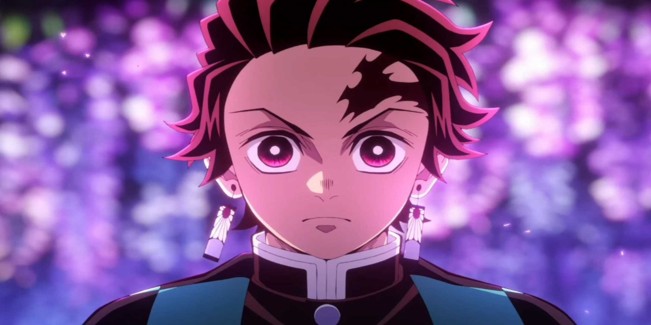 Танджиро в открывающей сцене