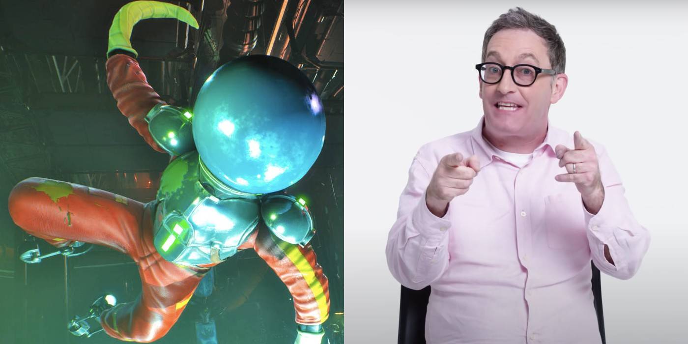 Джонас из High On Life и актер Том Кенни.