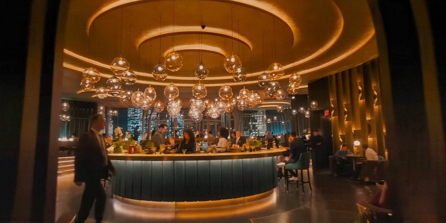 Красивый ресторан в "Drop"