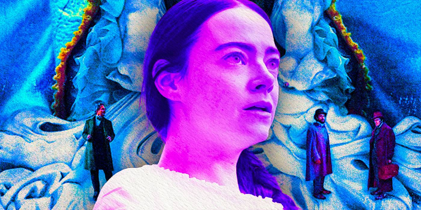 Эмма Стоун в роли Беллы Бакстер из "Poor Things"