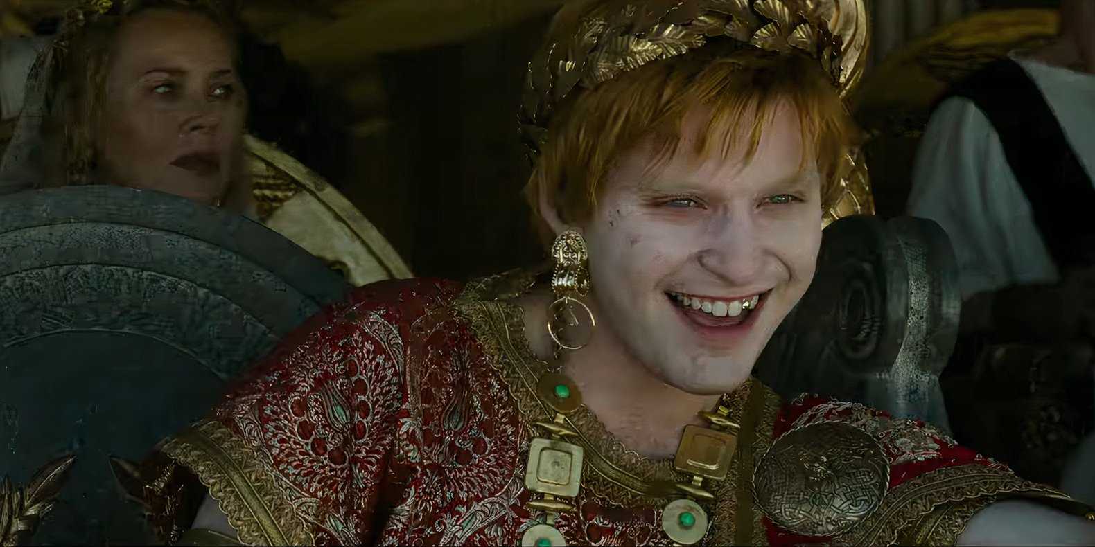 Фред Хечингер в роли императора Каракаллы в фильме "Гладиатор 2"