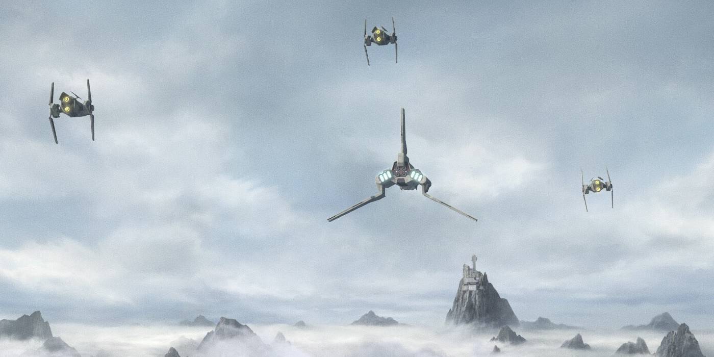 Планета Эриаду, как показано в «Звездные войны: Bad Batch»