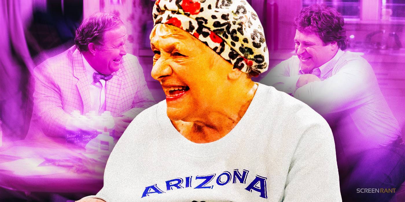 Эстель Парсонс в роли Бев с Эдом и Дэном Коннером в "Коннерах"