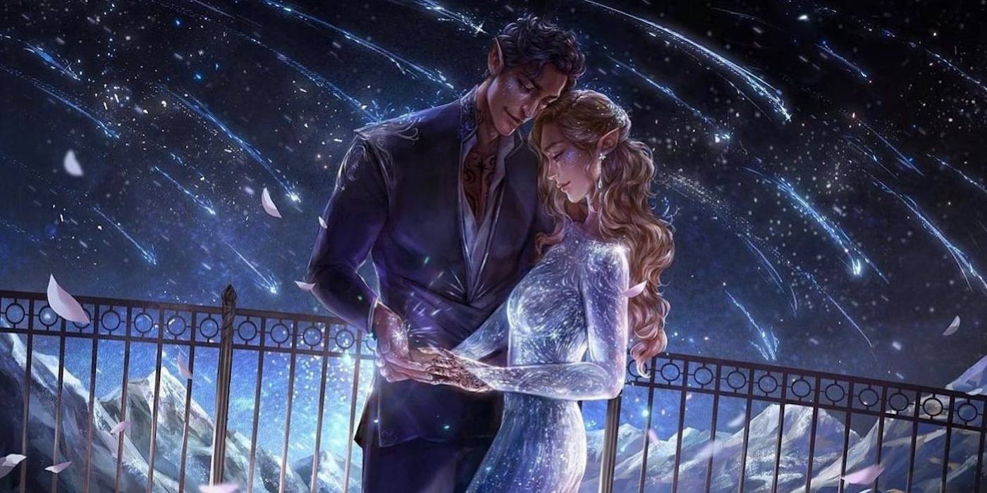 Фан-арт Риса и Фейр на Starfall из acotar