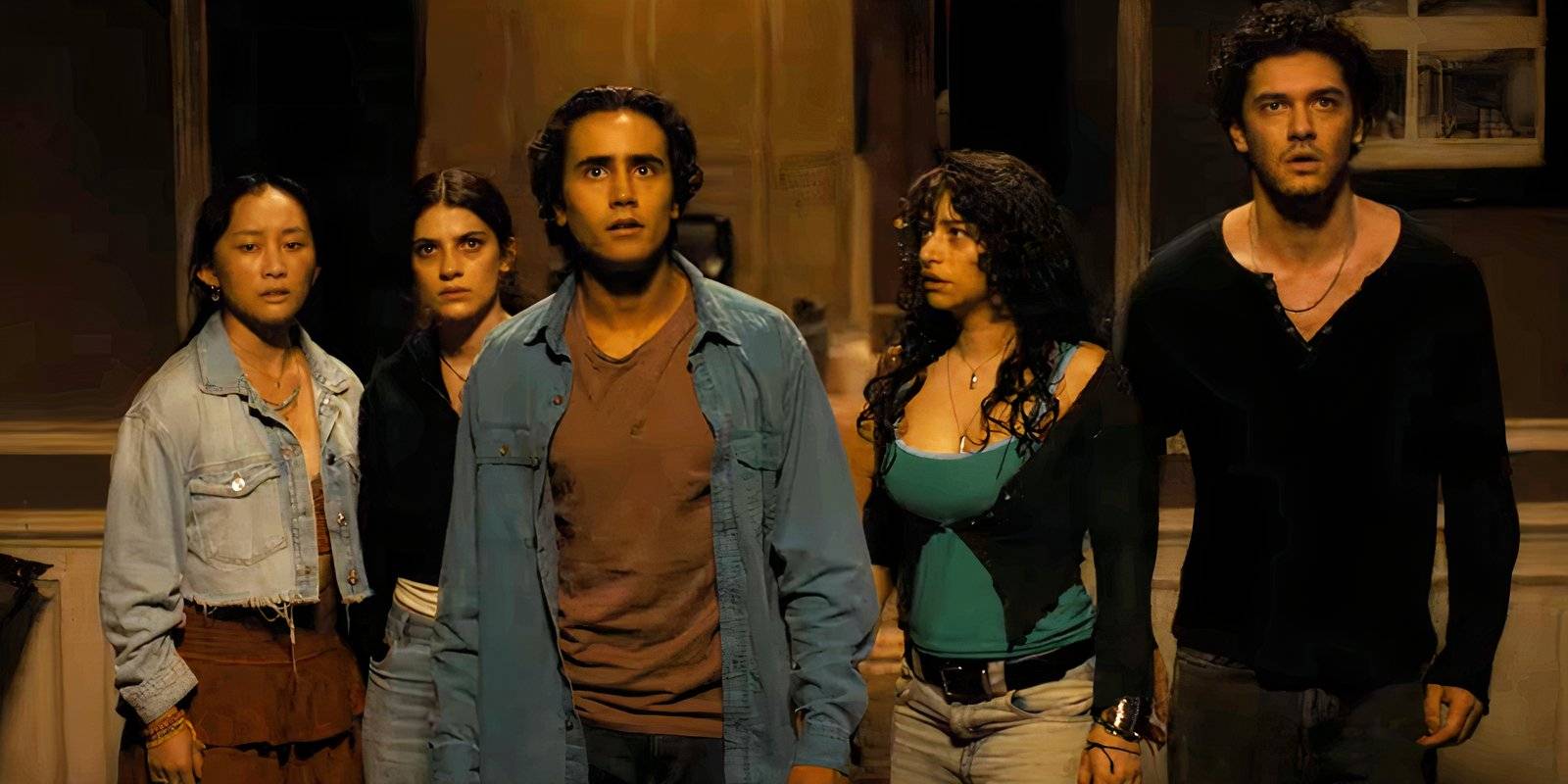 Пять персонажей из "Until Dawn" выглядят испуганными после пробуждения после смерти