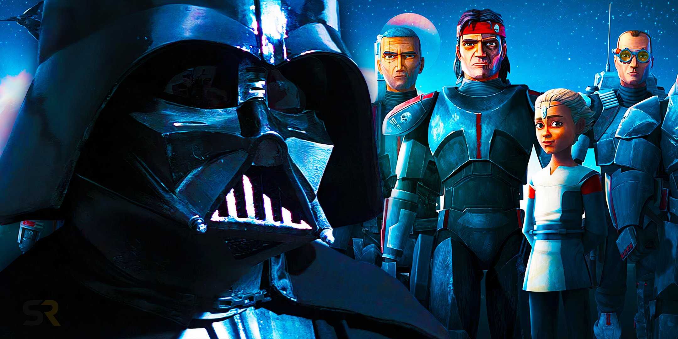 Дарт Вейдер, отредактированный с Clone Force 99 в Star Wars