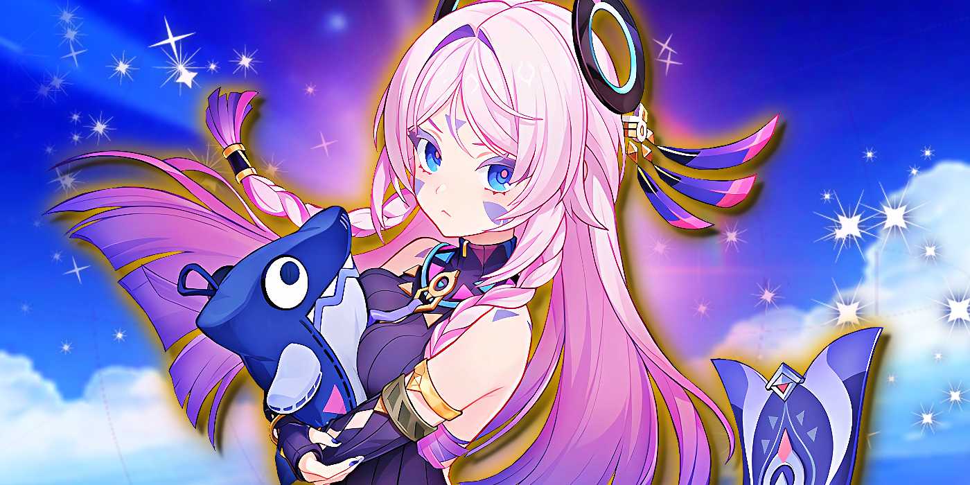 Citlali из Genshin Impact выглядит серьезно, с эффектным свечением позади нее.