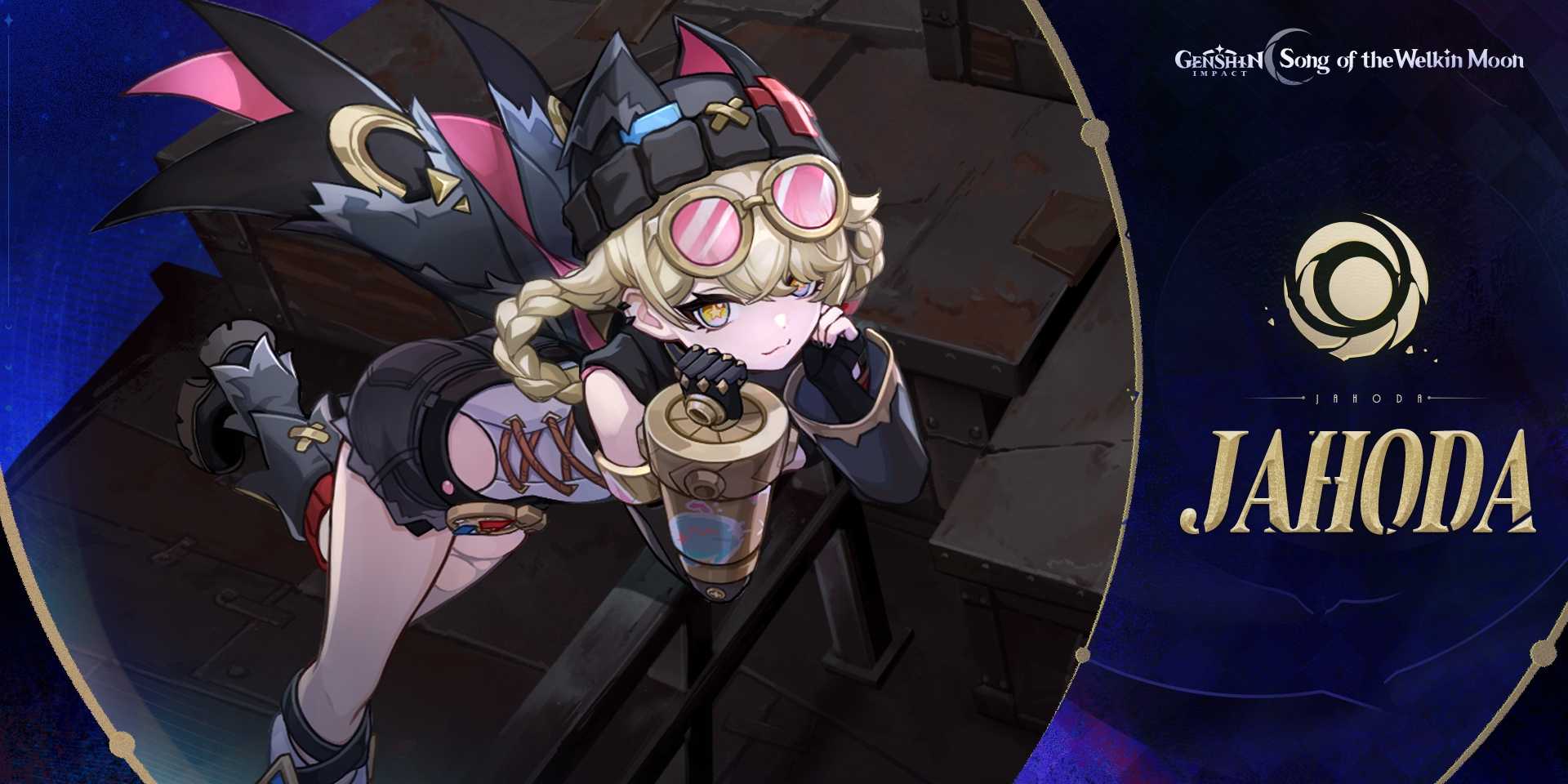 Jahoda из Genshin Impact кладет голову на руки.