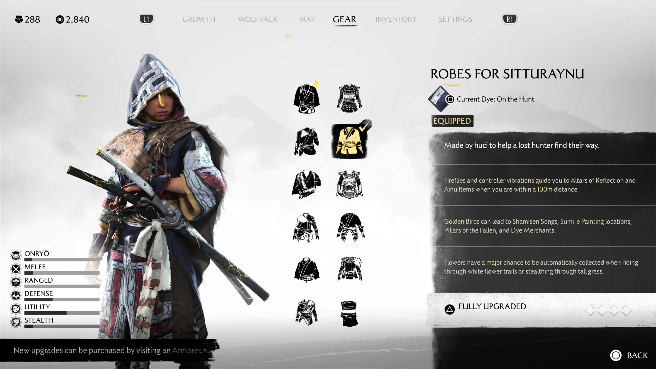 Ацу в плащах для Ситурайну в "Призраке Йотей".