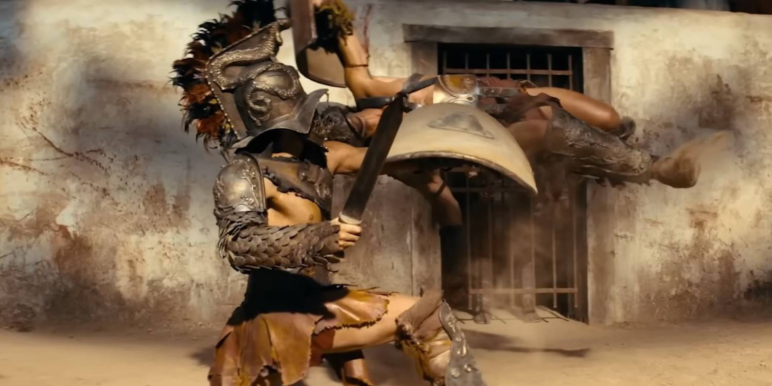 Гладиаторы сражаются в "Spartacus: House of Ashur"