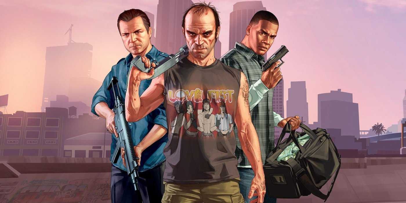 Изображение персонажа из Grand Theft Auto 5