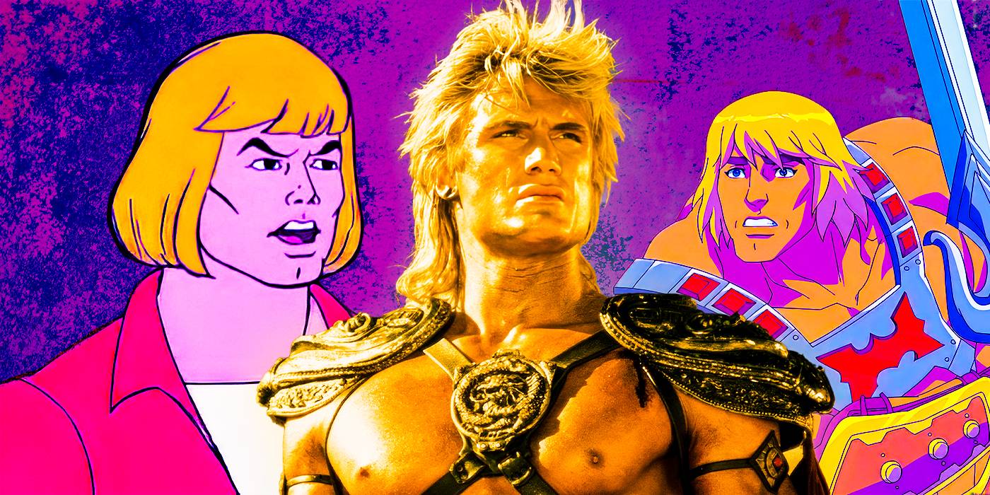 He-Man-&-Sкелетор-из-Классического-Мультфильма-He-Man-&-He-Man-из-Masters-of-the-Universe-Revolution-&-(Дolph-Лунгрэн-He-Man)-из-Masters-of-the-Universe-(1987)