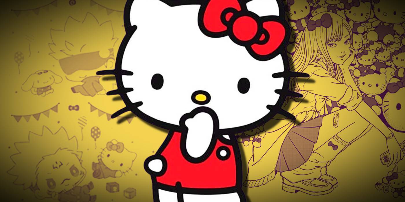 Hello Kitty в удивленном состоянии