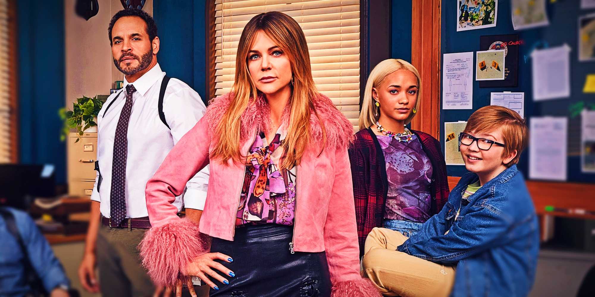 Дэниел Санджата, Катлин Олсон, Амира и Мэттью Лам в роли детективов Карадека, Морга, Эвы и Эллиота в High Potential.