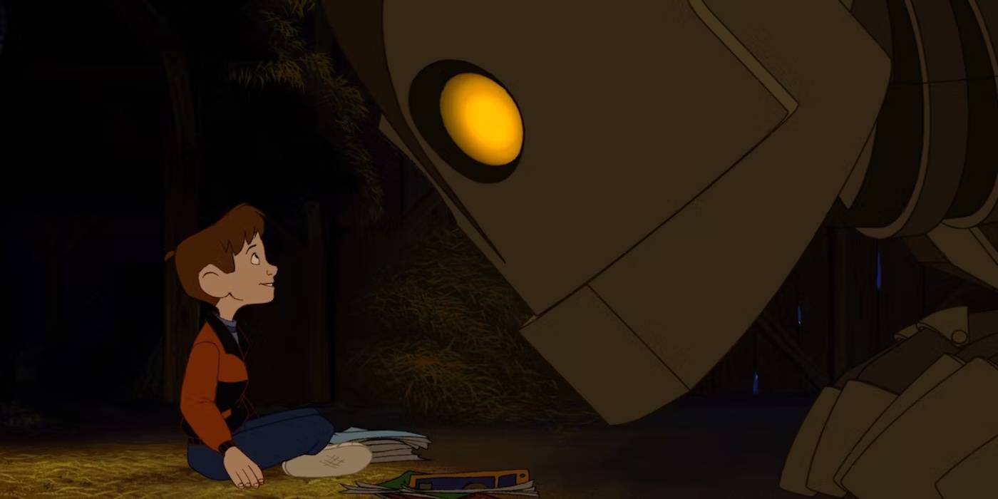 Хогорт и Iron Giant смотрят друг на друга