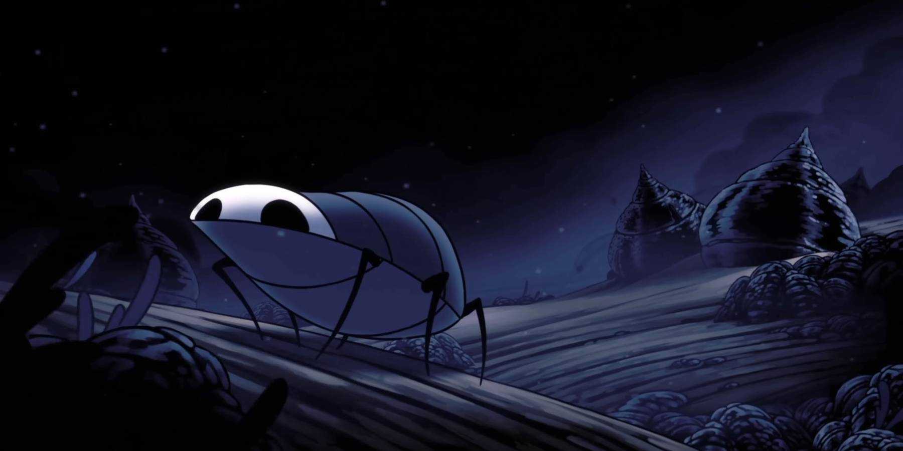 Сцена конца "Passing of the Age" из Hollow Knight Silksong