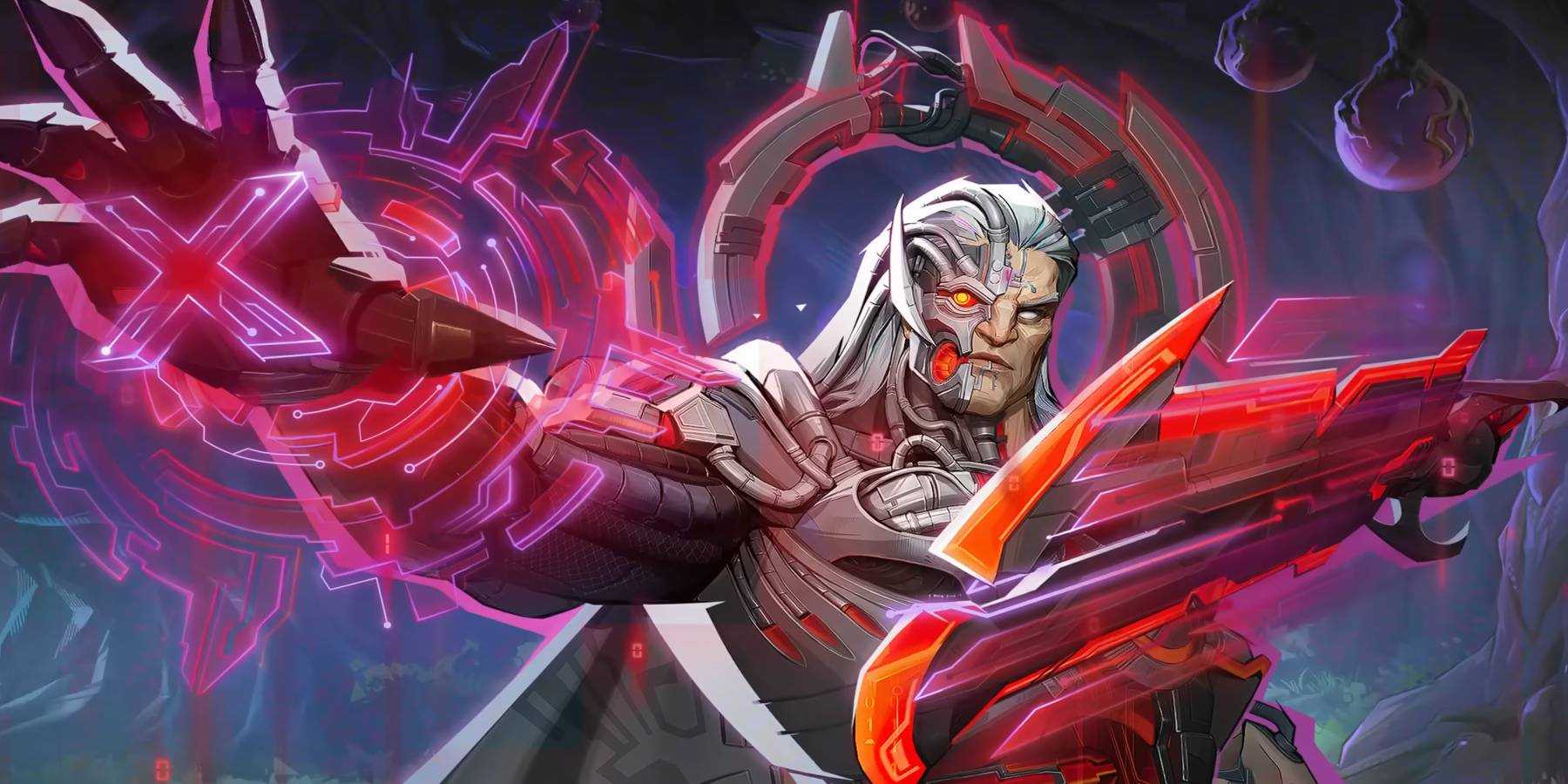 Анимация Marvel Rivals Magneto Binary Sword MVP