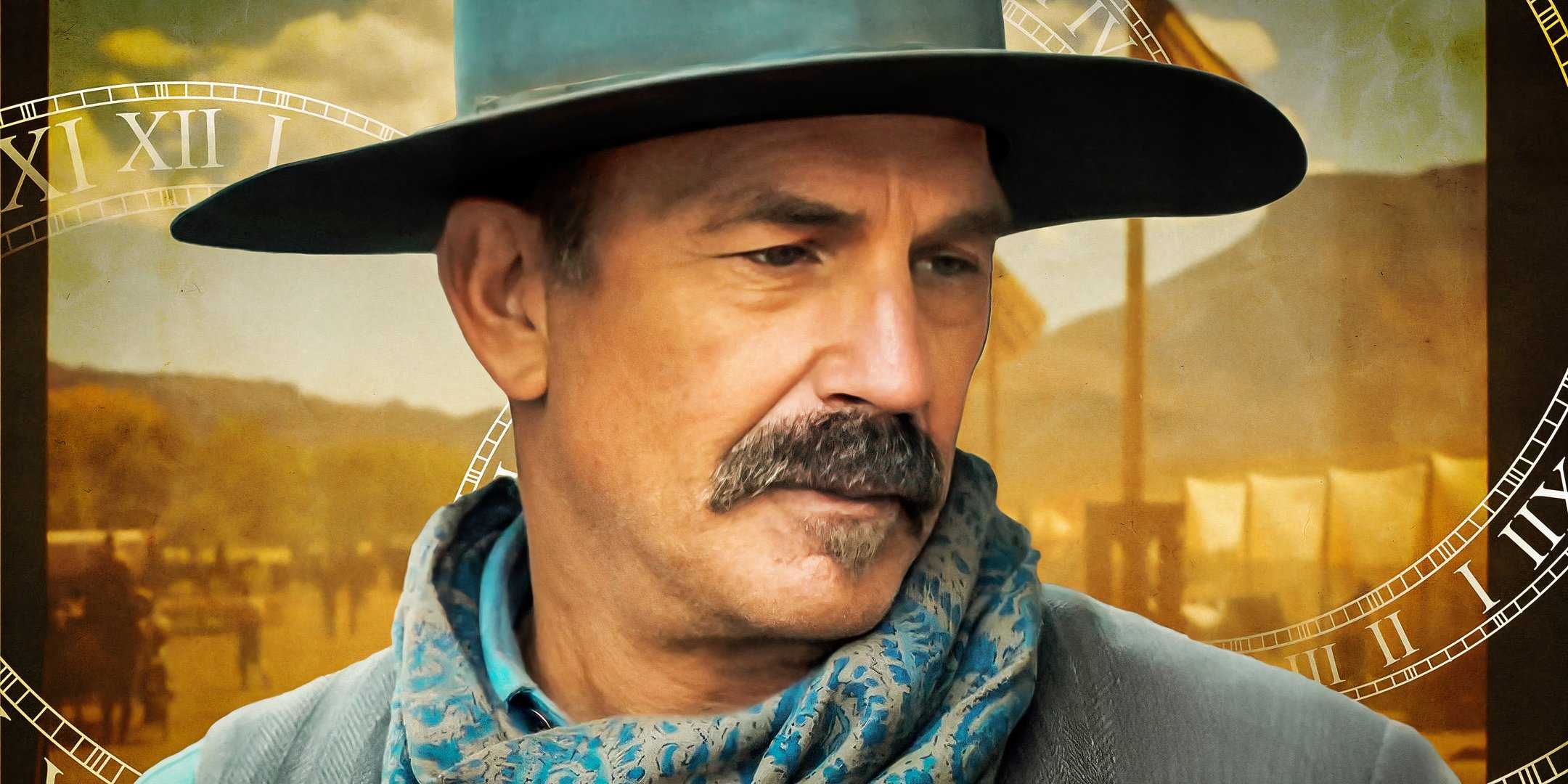 Кевин Костнер в роли Хейса Эллисона в "Горизонт: Американская сага"