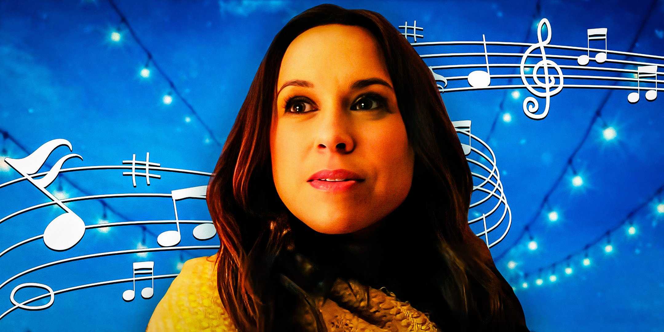 Lacey Chabert в роли Кейти в фильме Hot Frosty.