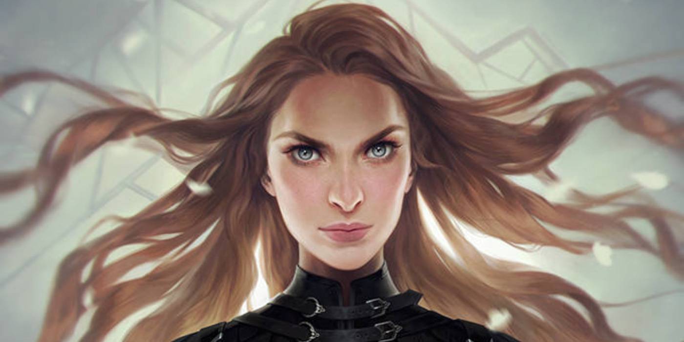 Иллюстрация Фейр из "A Court of Silver Flames" от Чарли Боуэтер.