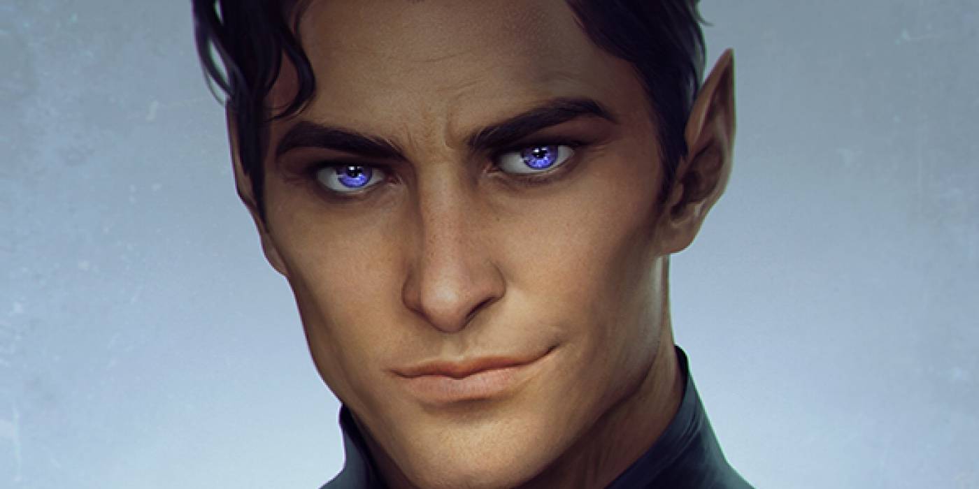 Изображение Rhysand, созданное Чарли Боуэтер.