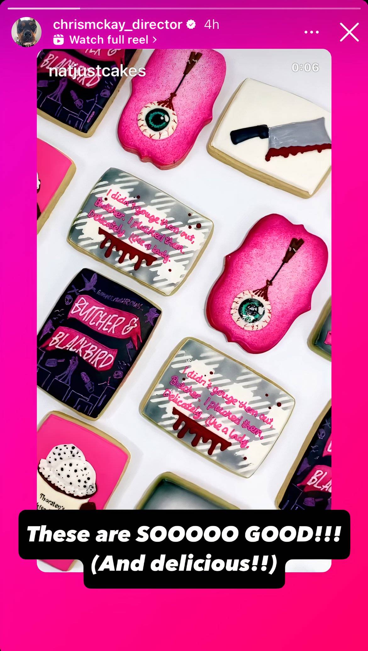 Видео Криса МакКея о адаптации Butcher & Blackbird. 