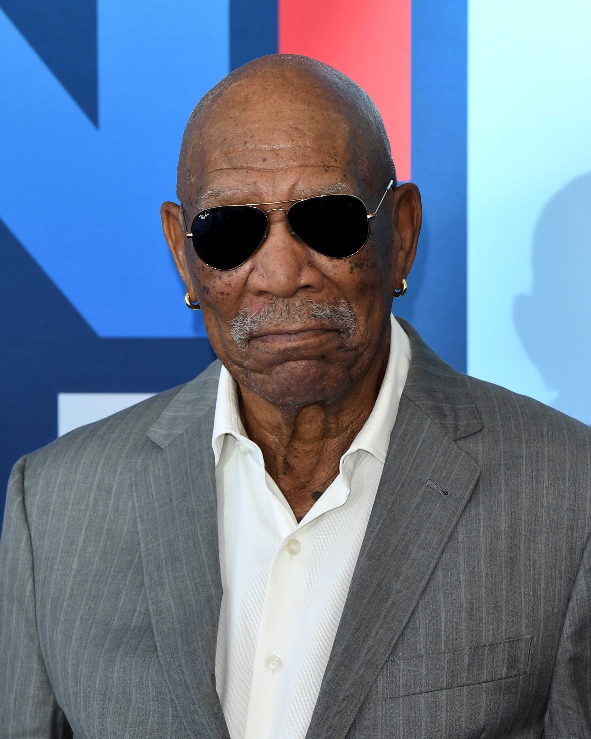 Фотография Моргана Фримена на 63-м Международном телевизионном фестивале - 'The Gray House'