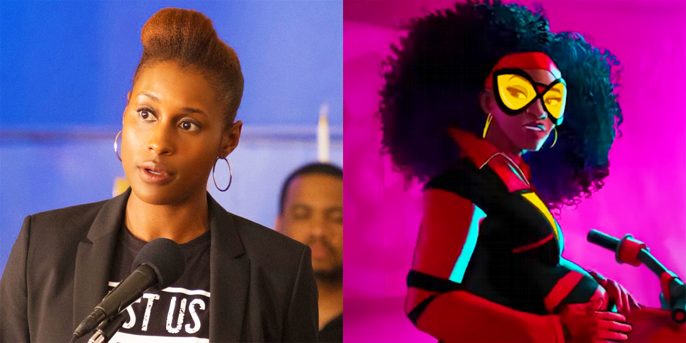 issa rae as spider-woman in across the spider-verse