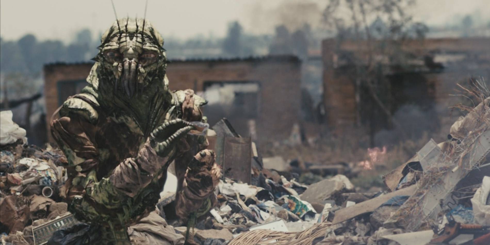 инопланетянин в конце района 9