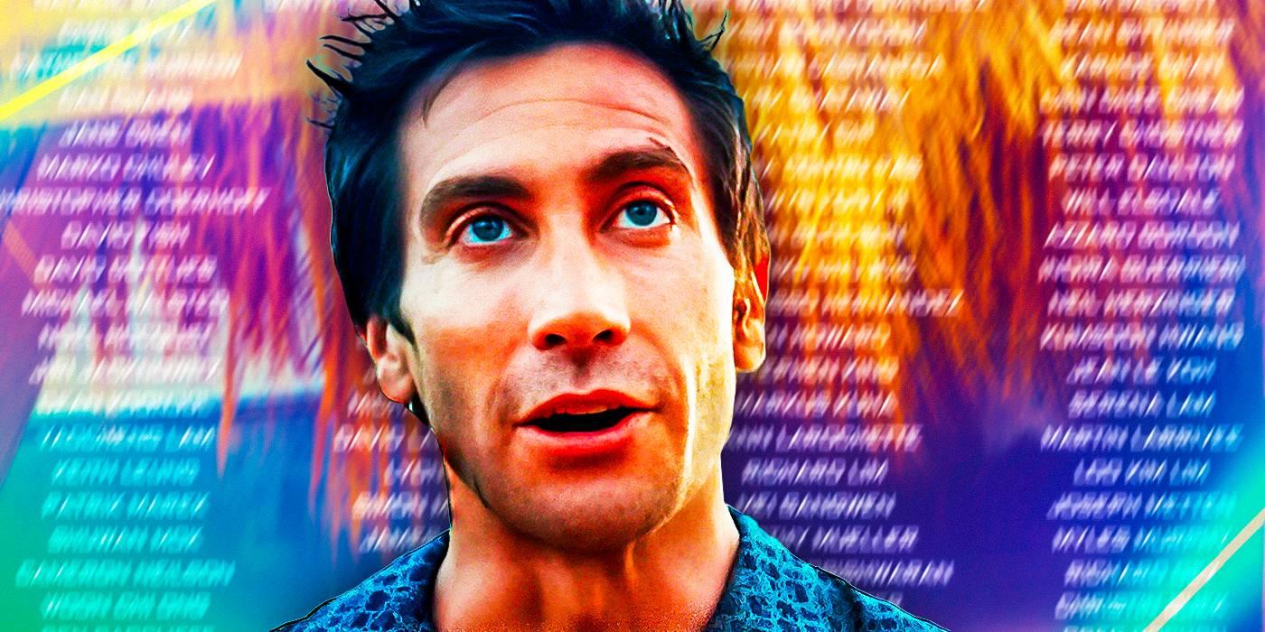 Джейк Гиллион в роли Элвуда Дэлтона в Road House.