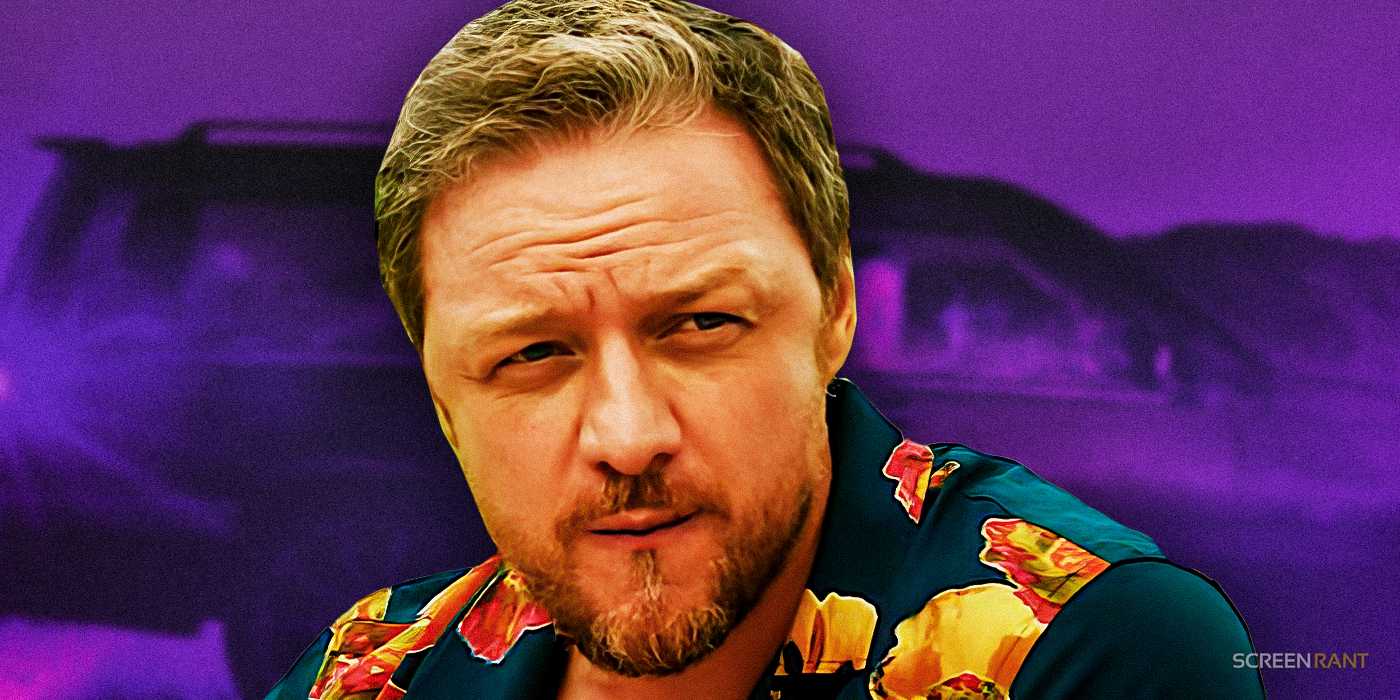 Джеймс МакАвой в роли Пади из Speak No Evil 2024