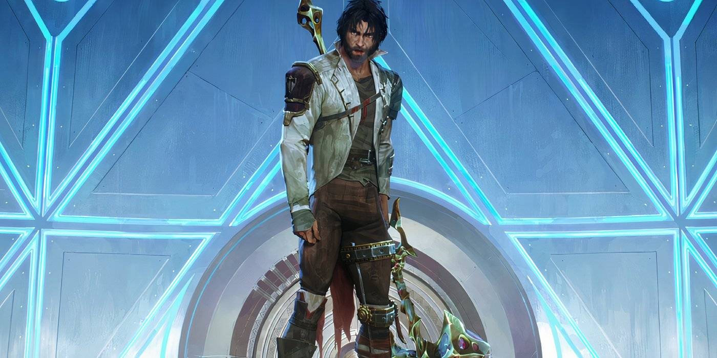 Дже стоит в ядре Hextech после своей трансформации в Arcane Season 2 Act II (2024)