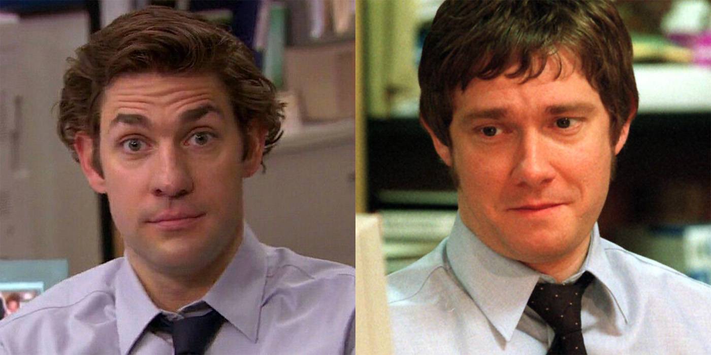 Джим Халперт и Тим Кантербери в "Офисе"