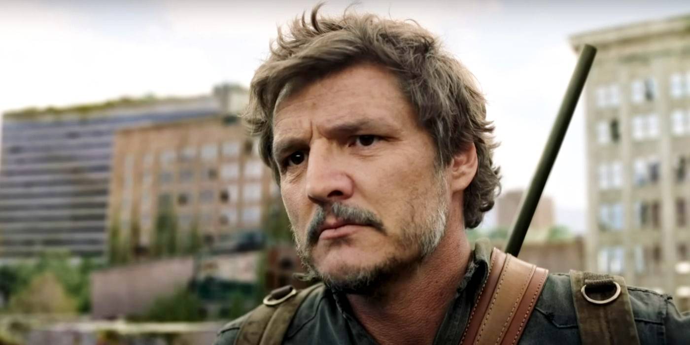 Джоэл смотрит на город в The Last of Us