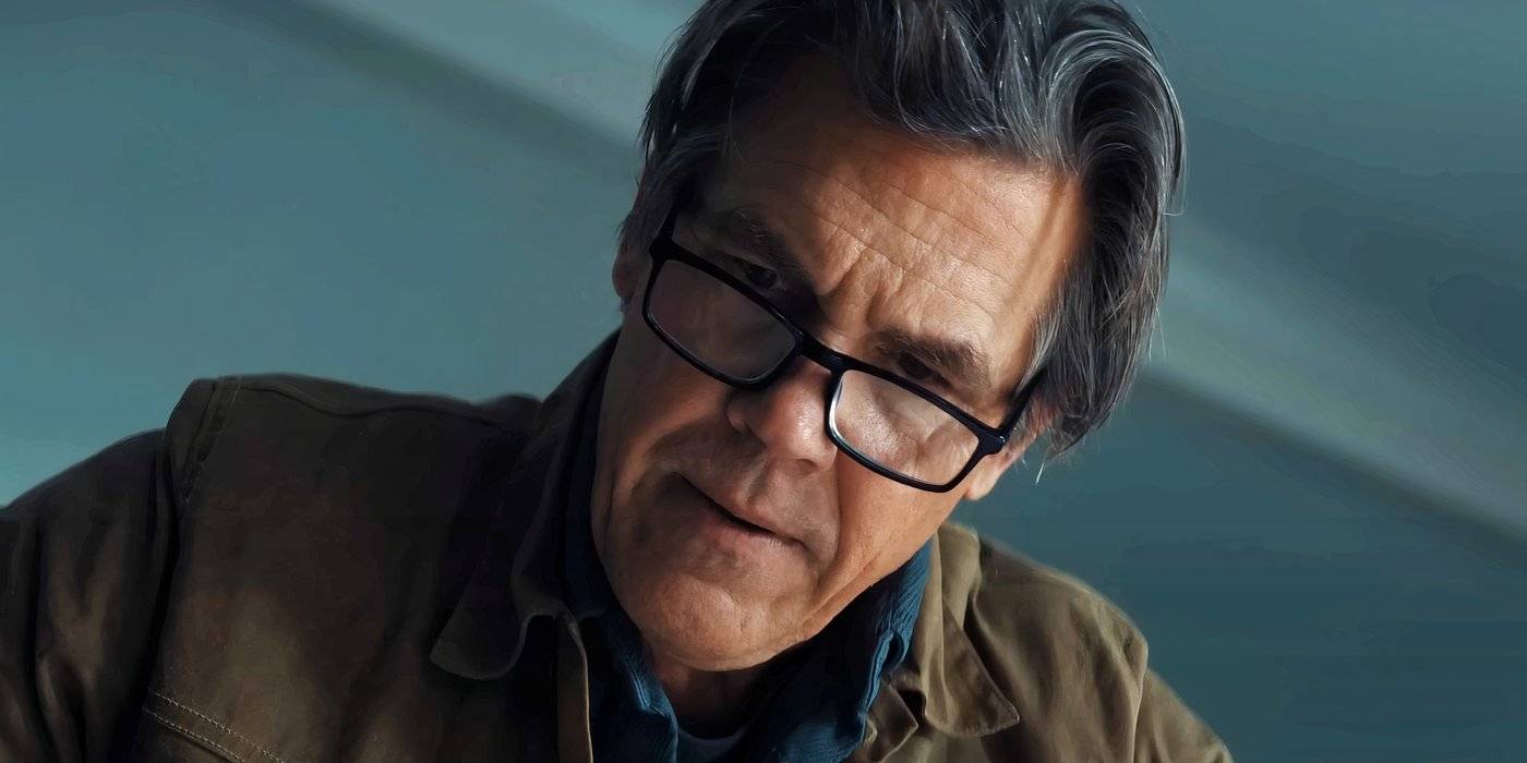 Арчер (Джош Бролин) смотрит на что-то в Weapons