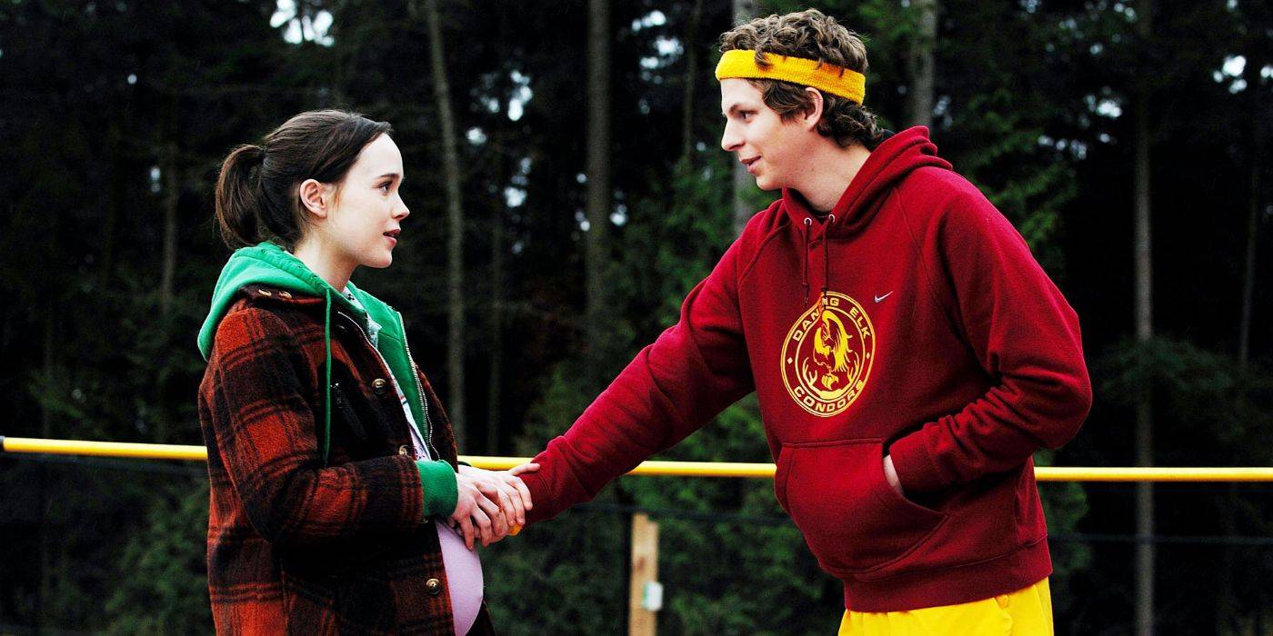 Эллиот Пейдж и Майкл Сера в фильме "Джуно"