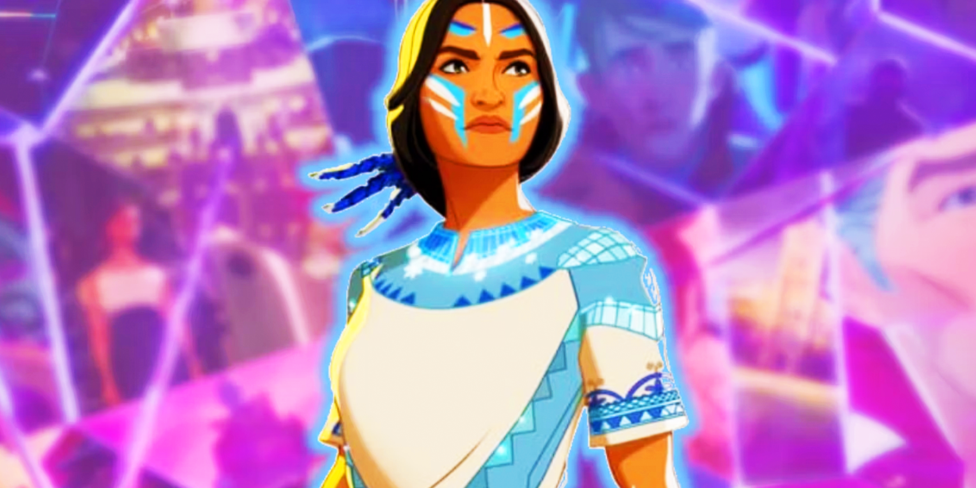 Кахори с фоном из What If...?