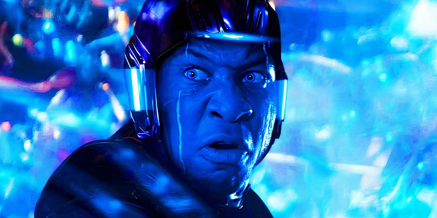 Канг, завоеватель, выглядит сердитым в фильме "Анти-Человек и Муап: Квантовый мир"